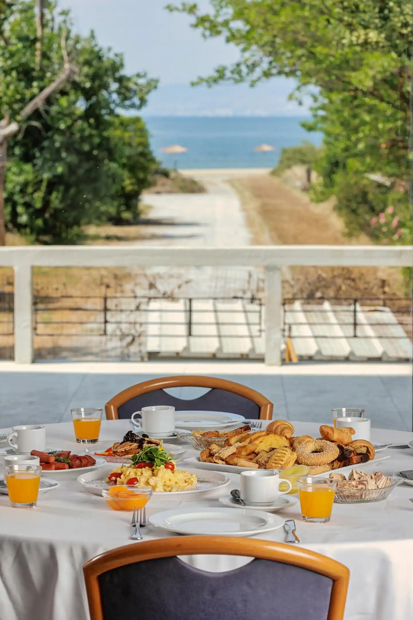 Sun Beach Hotel Terrasse