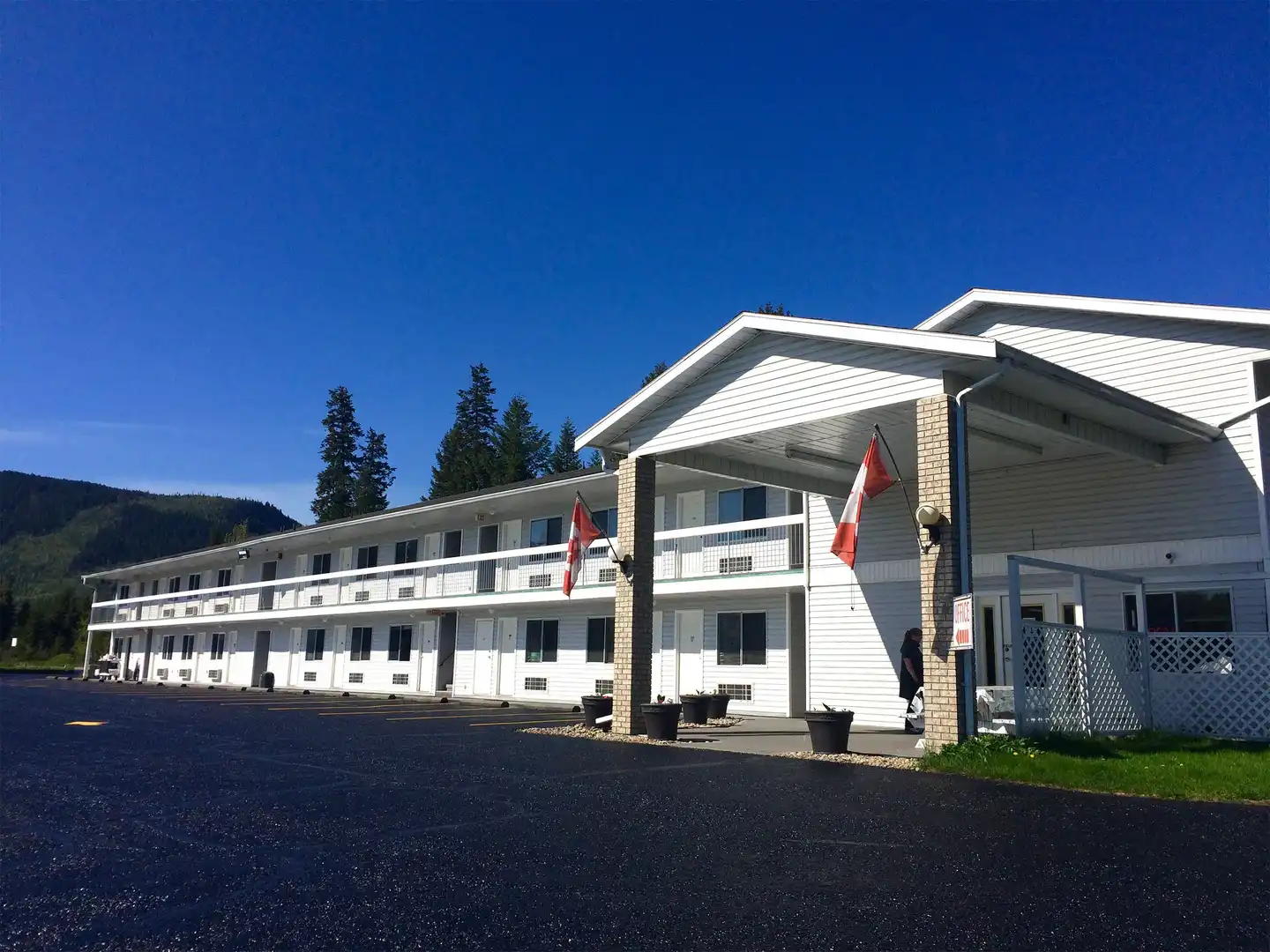 Ace Western Motel Aussenansicht