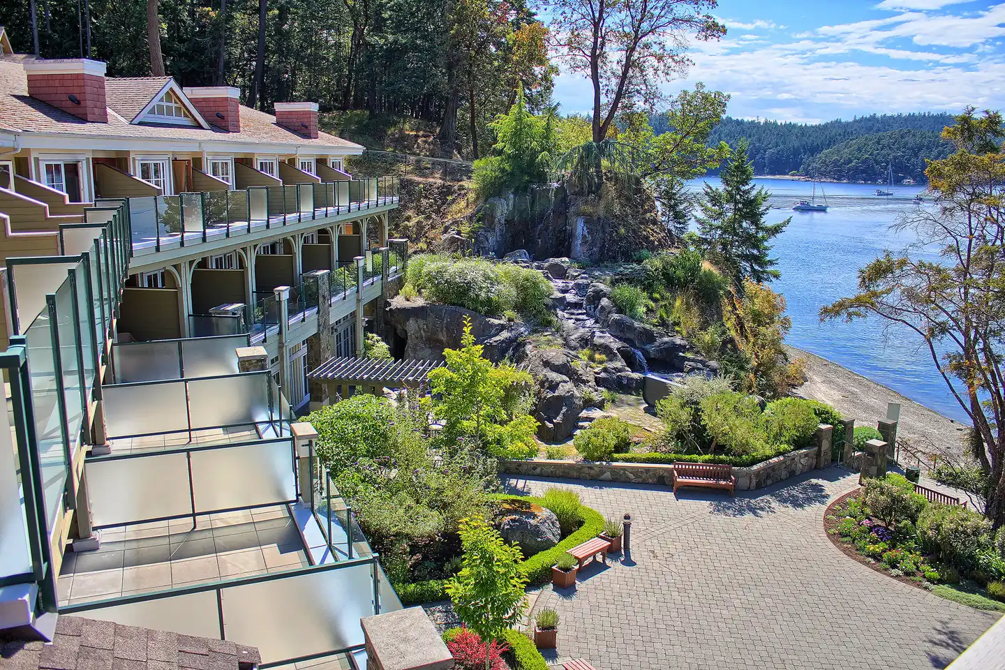 Poets Cove Resort & Spa Terrasse