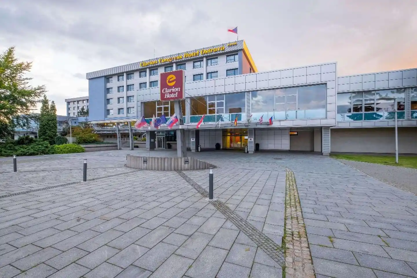 Clarion Congress Hotel Ostrava Terrasse