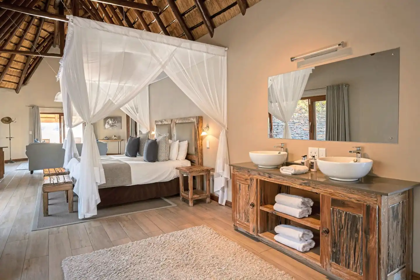 Arathusa Safari Lodge Badezimmer
