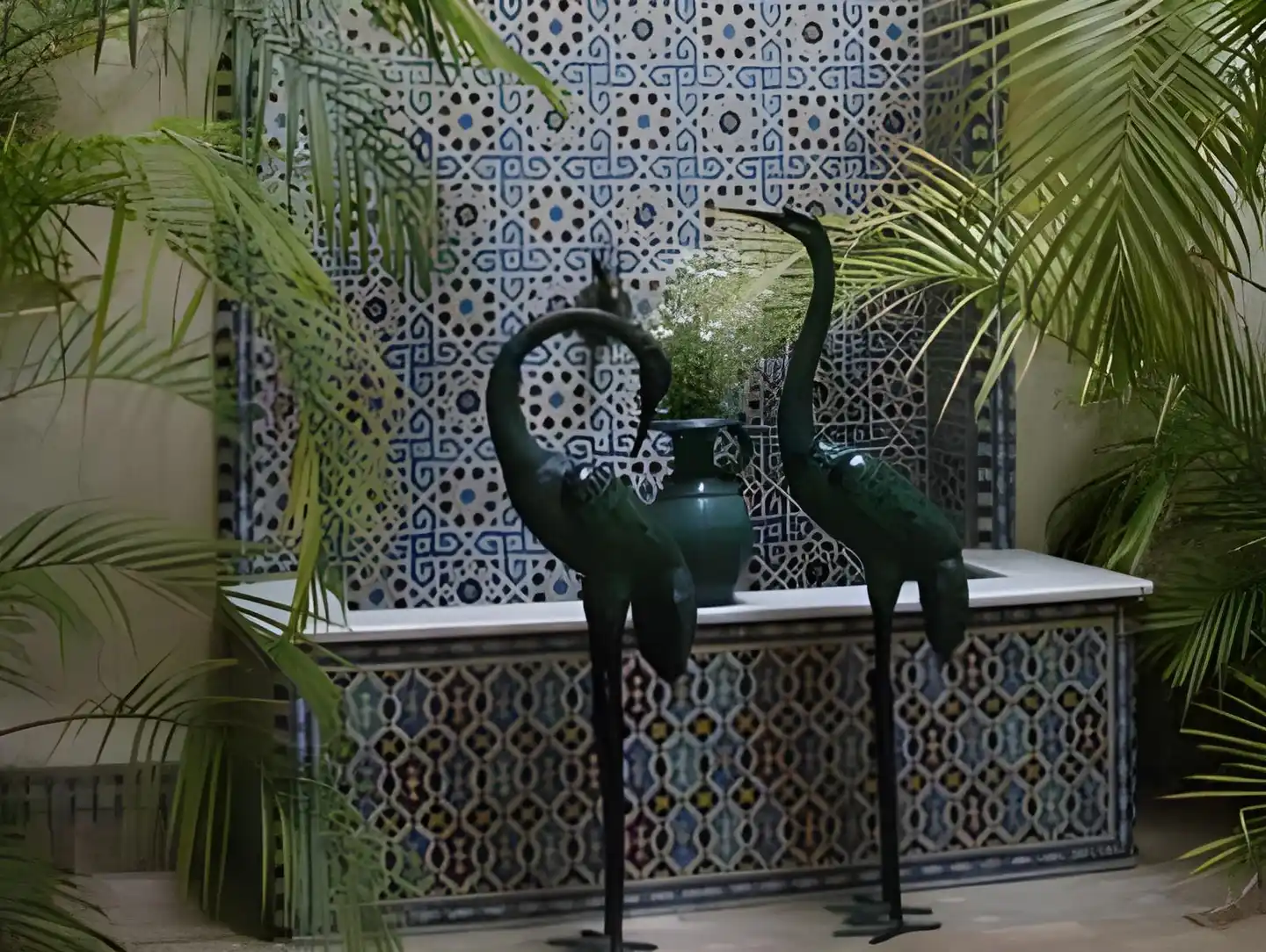 Riad Kniza Tiere