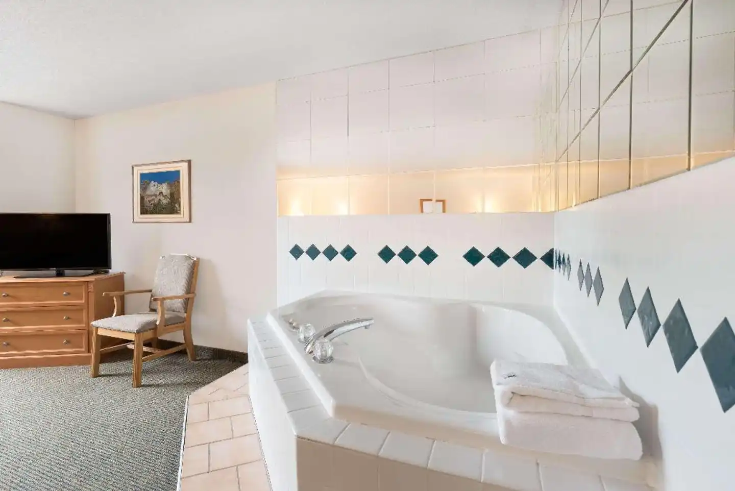 Baymont by Wyndham Hot Springs Badezimmer