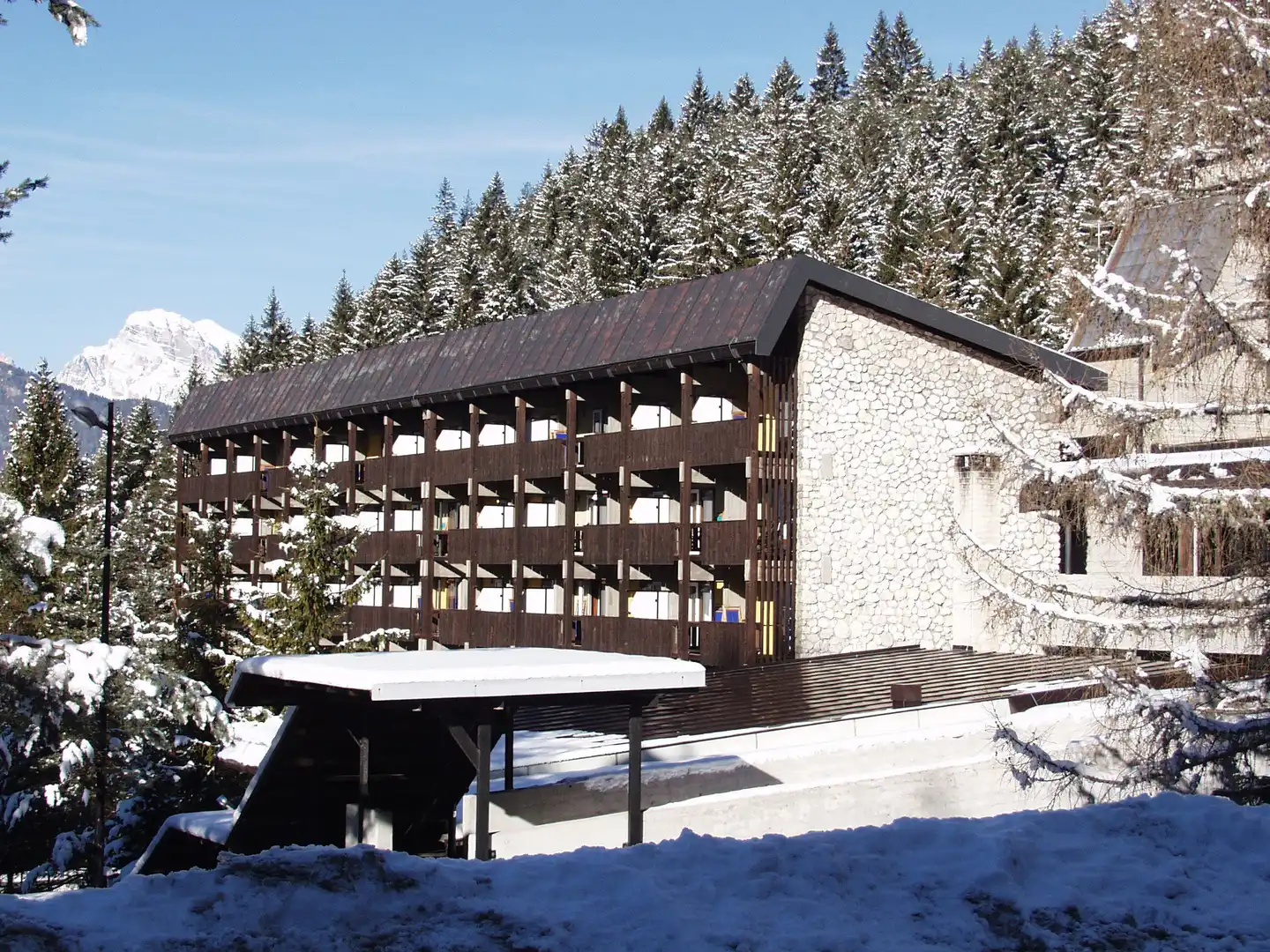 Hotel Boite Aussenansicht