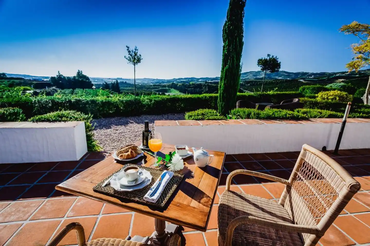 B Bou Hotel Cortijo Bravo Terrasse