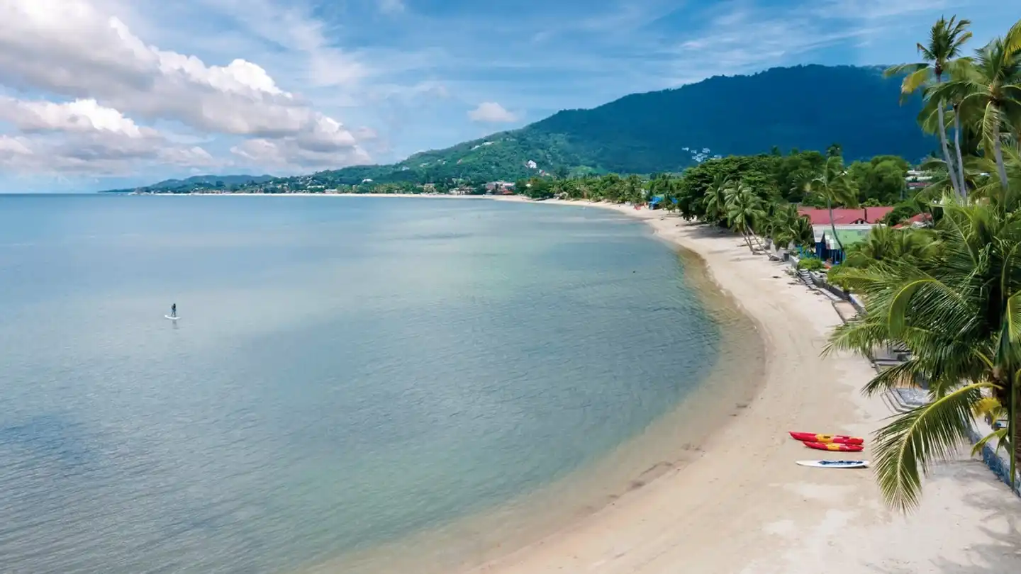 Outrigger Koh Samui Beach Resort Strand