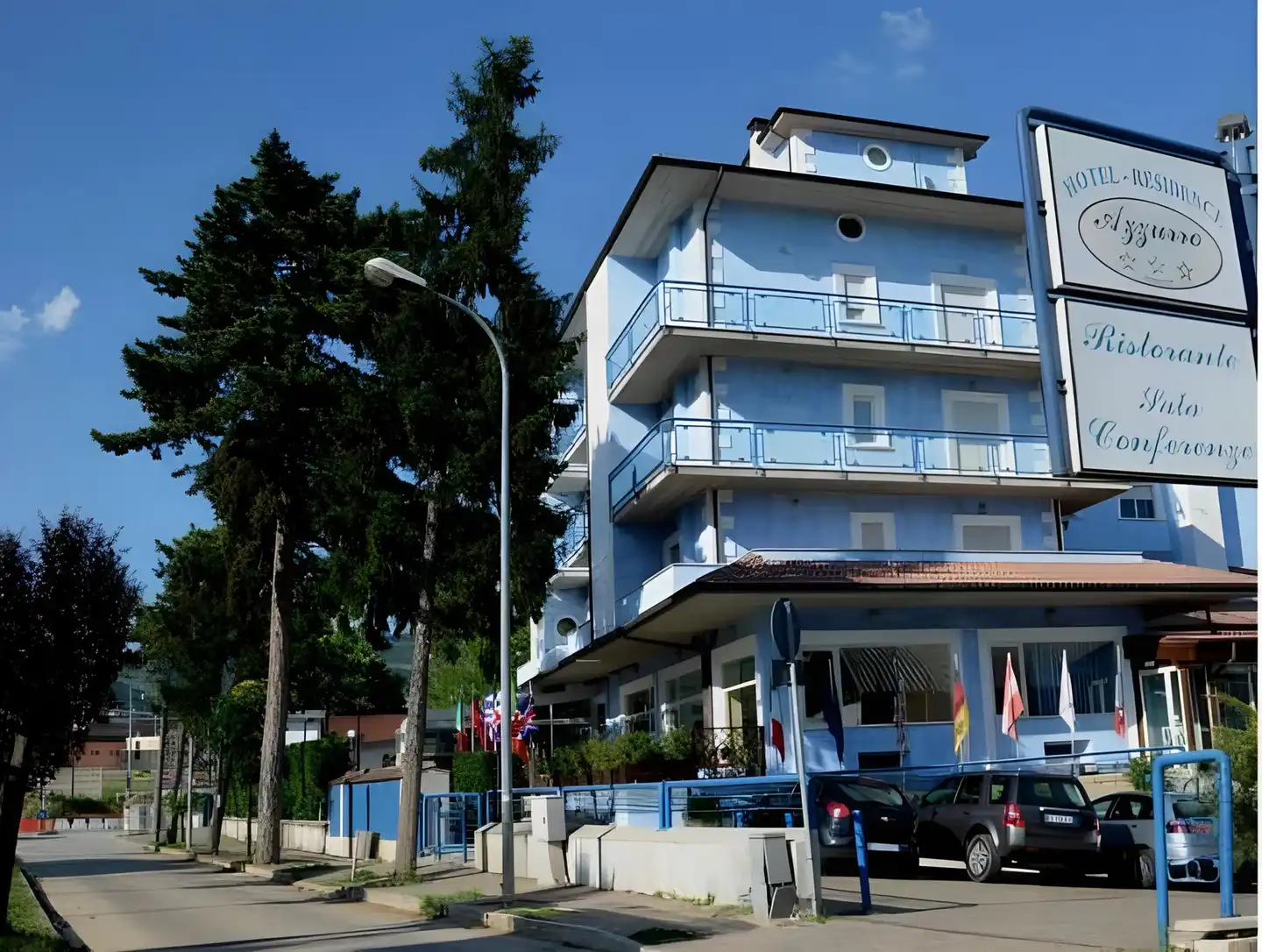Hotel Residence Azzurro Aussenansicht