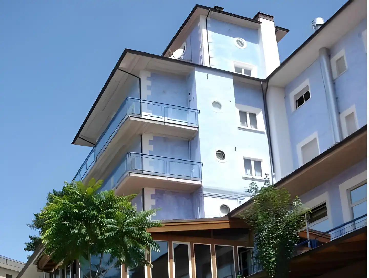 Hotel Residence Azzurro Aussenansicht