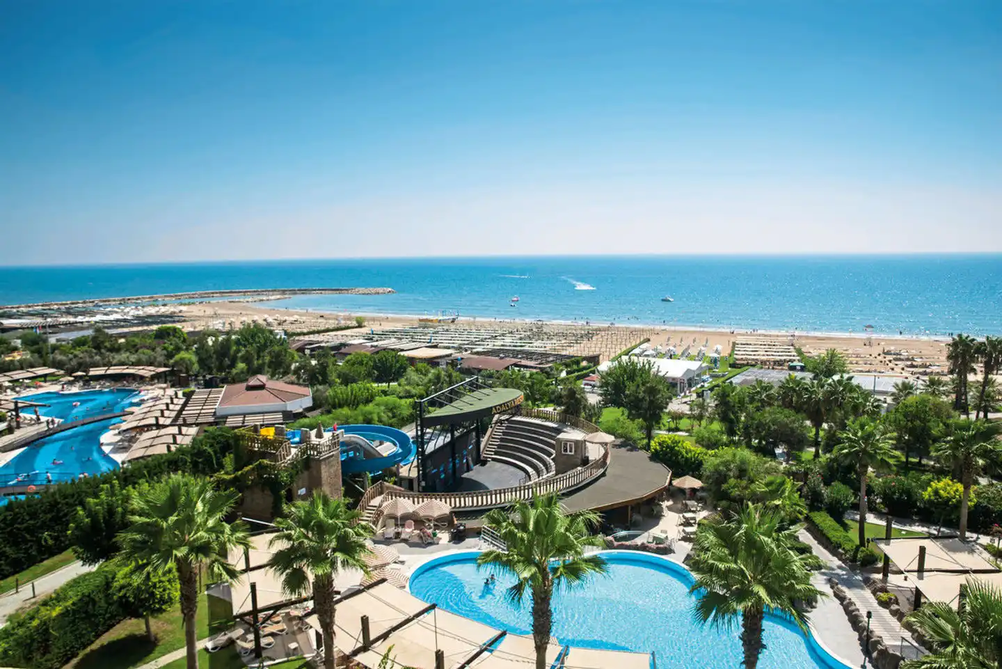 Adalya Resort & Spa Adults Only Terrasse