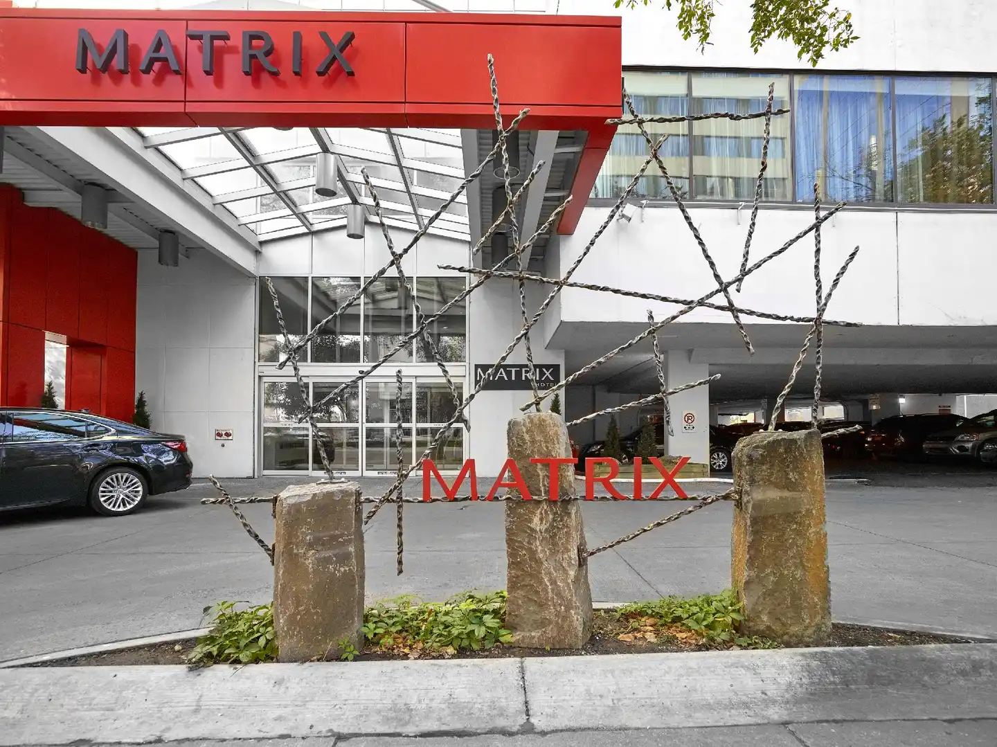 Matrix Hotel Aussenansicht