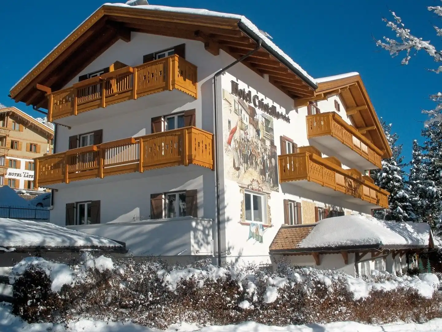 Hotel Cristallo Aussenansicht