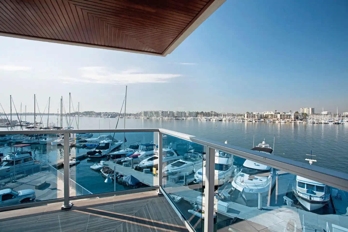 Marina del Rey Hotel Terrasse
