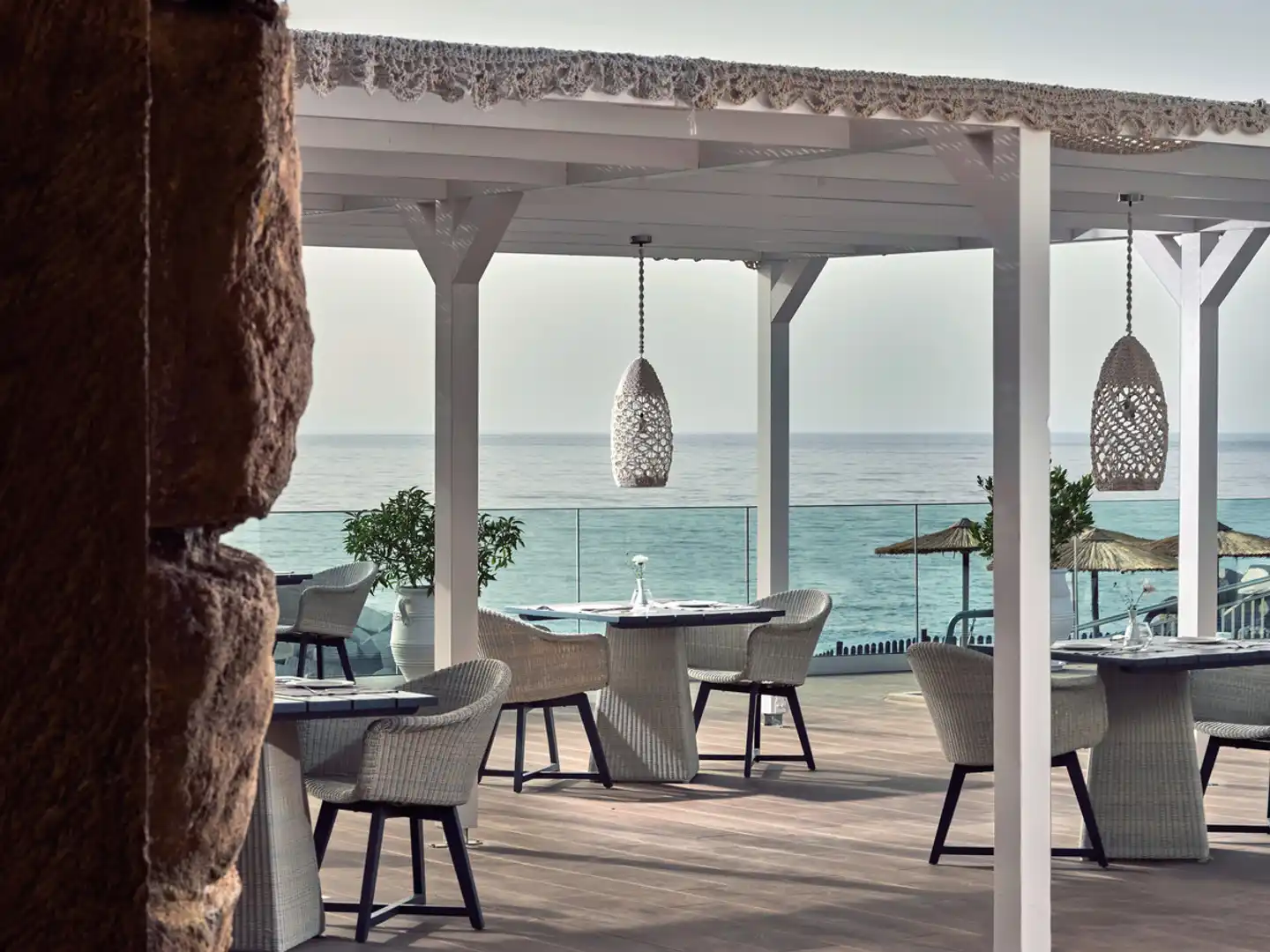 The Royal Blue Resort & Spa Terrasse