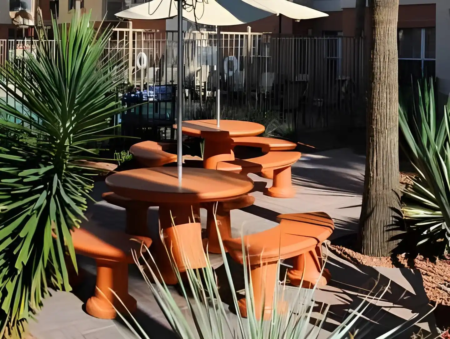 Residence Inn by Marriott Phoenix Airport Terrasse
