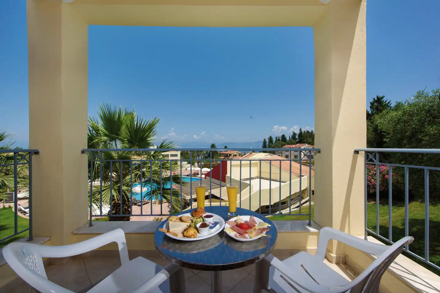 Olympion Village Hotel Terrasse