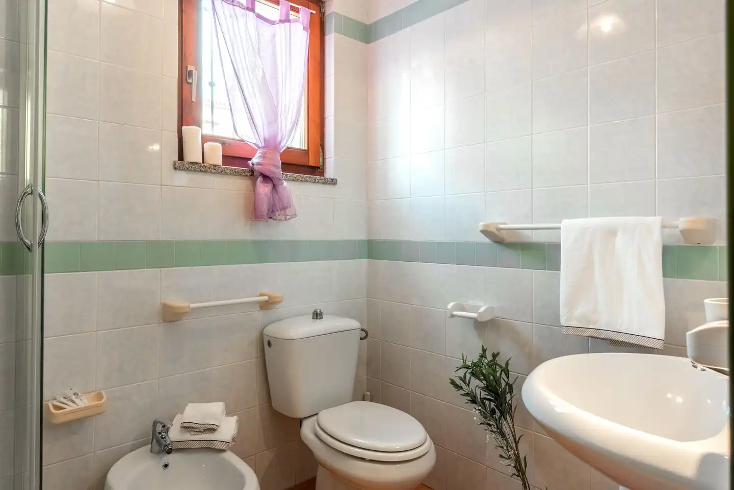 Residence Le Pavoncelle Badezimmer