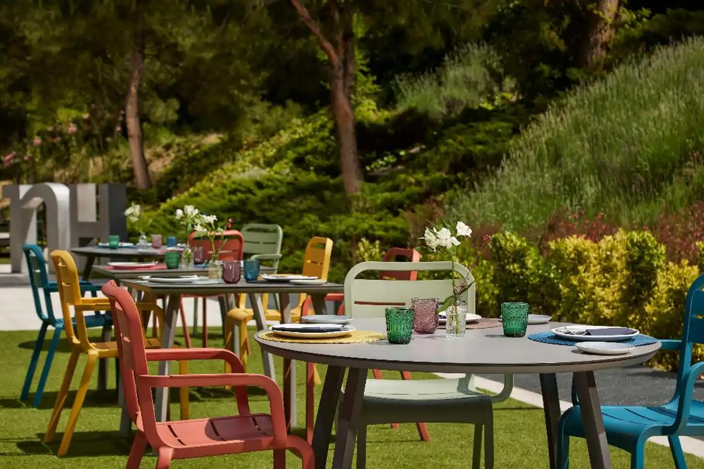 NH Madrid Ribera del Manzanares Terrasse