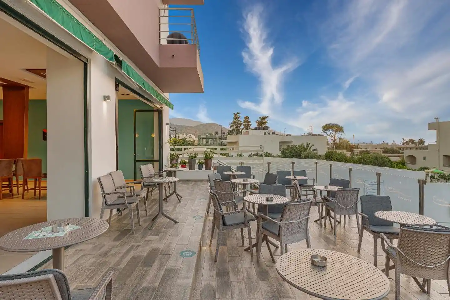 Creta Verano Hotel Terrasse