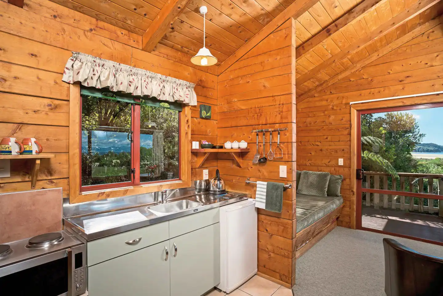 Ocean View Chalets Badezimmer