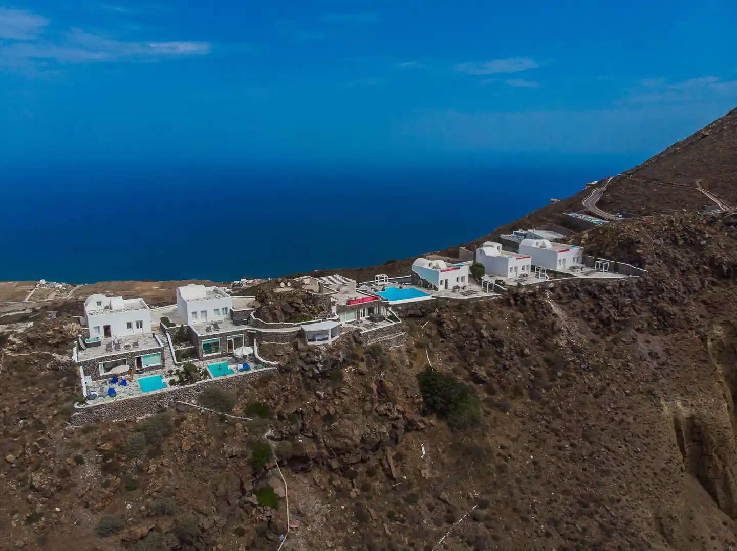 CSky Hotel Santorini Hotel Landschaft