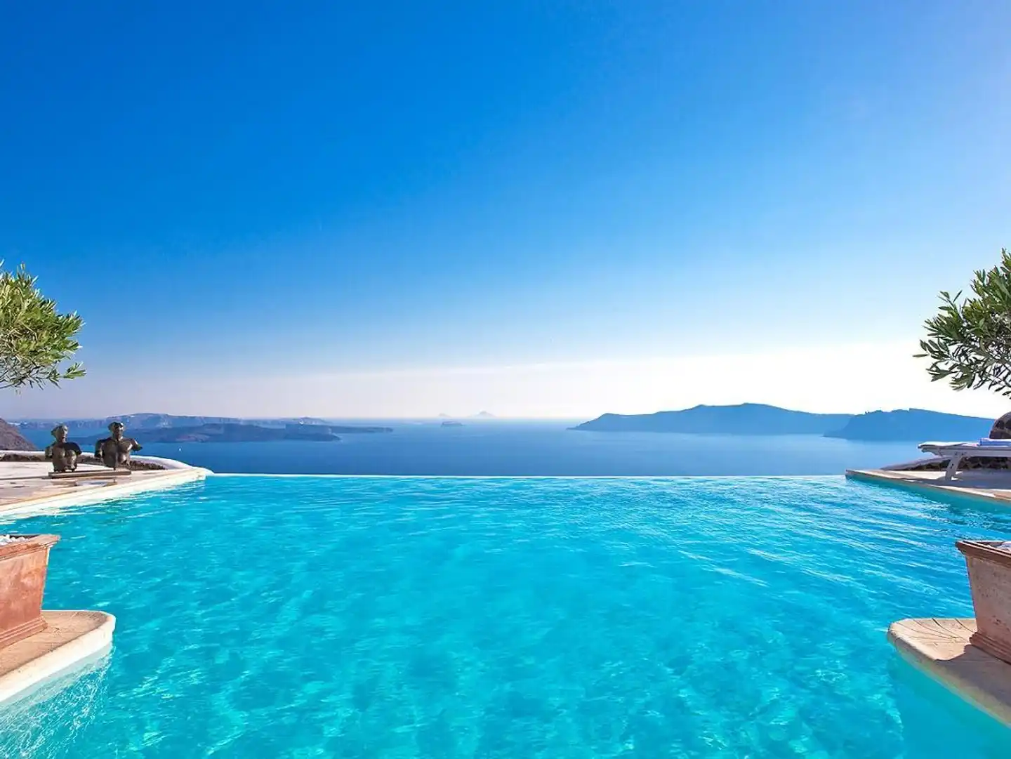 CSky Hotel Santorini Hotel Landschaft