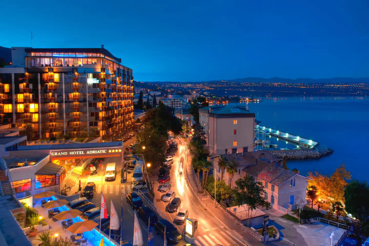 Grand Hotel Adriatic I Terrasse