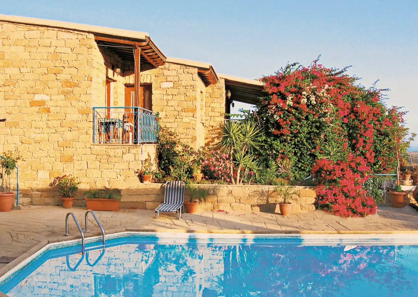 Cyprus Villages Traditional Houses Aussenansicht