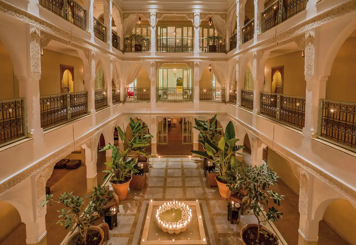 Riad Villa Blanche Lobby