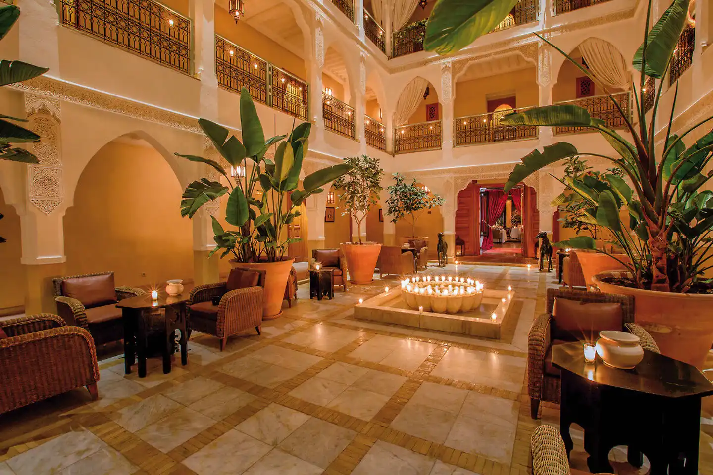 Riad Villa Blanche Lobby