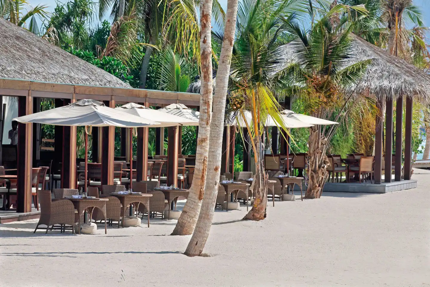 The Residence Maldives Terrasse