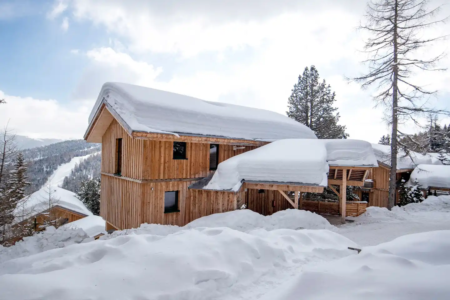 Alpenpark Turracher Höhe by ALPS RESORTS Terrasse