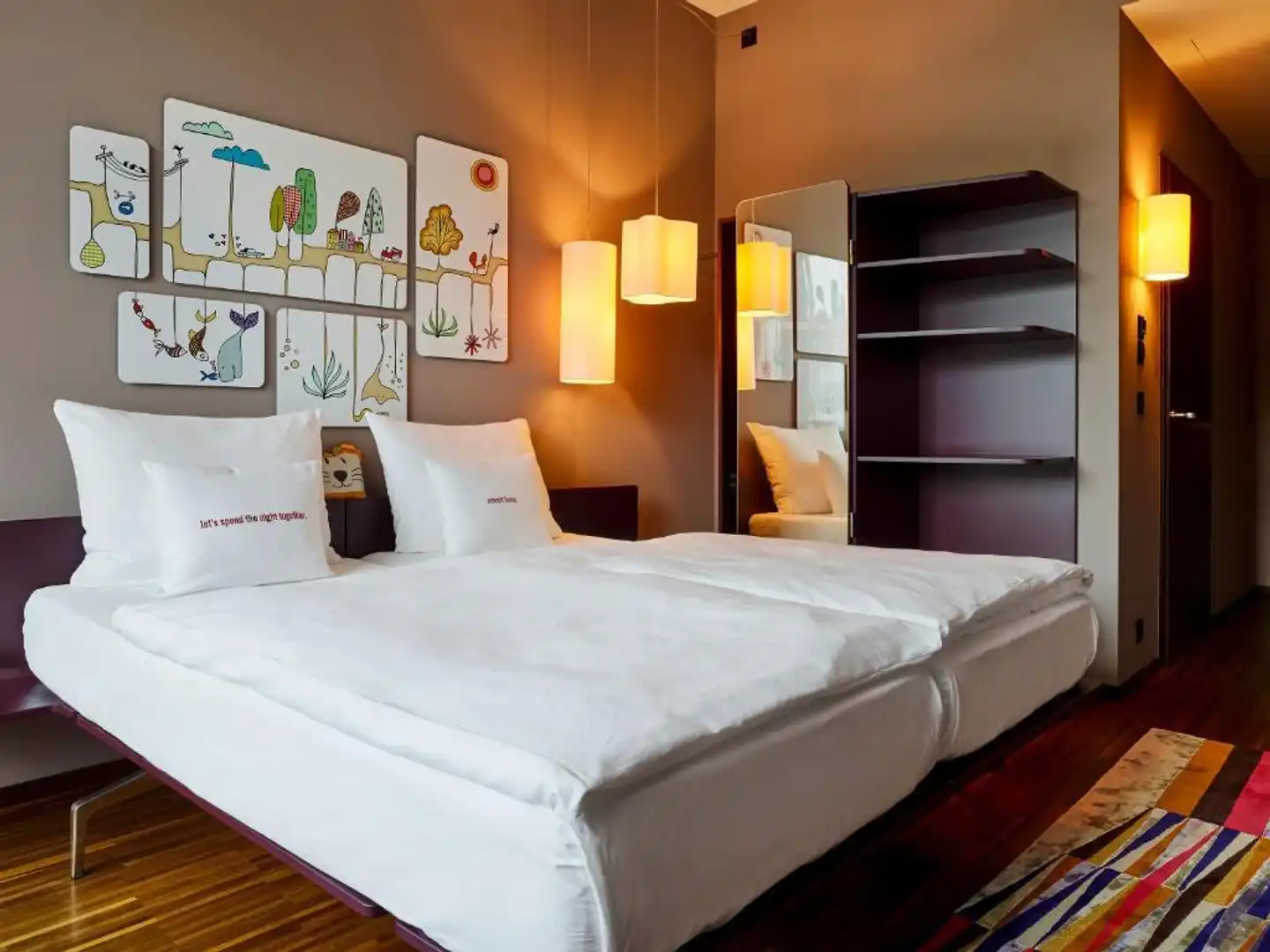 25hours Hotel Zürich West Wohnbeispiel
