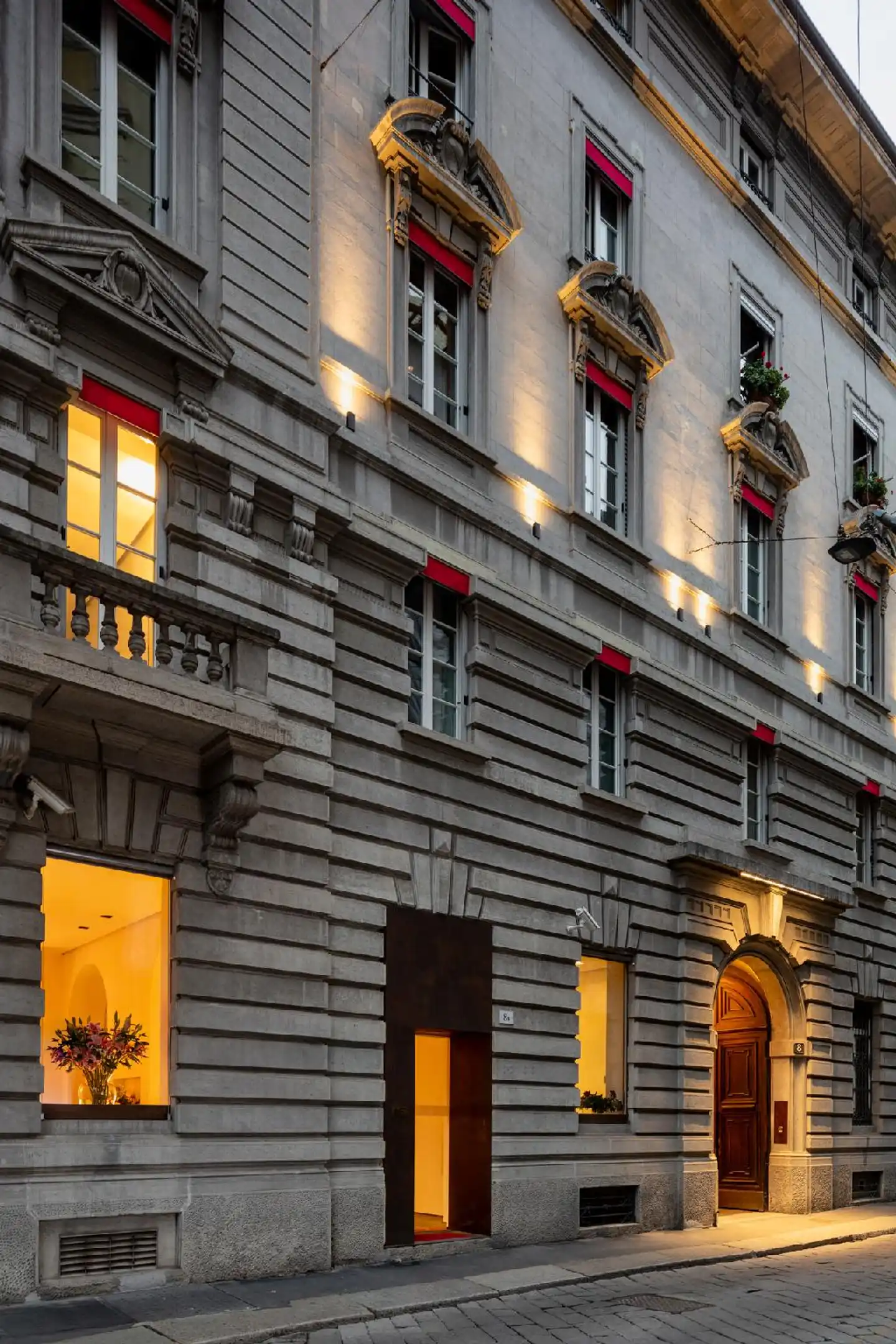 Palazzo Segreti Aussenansicht