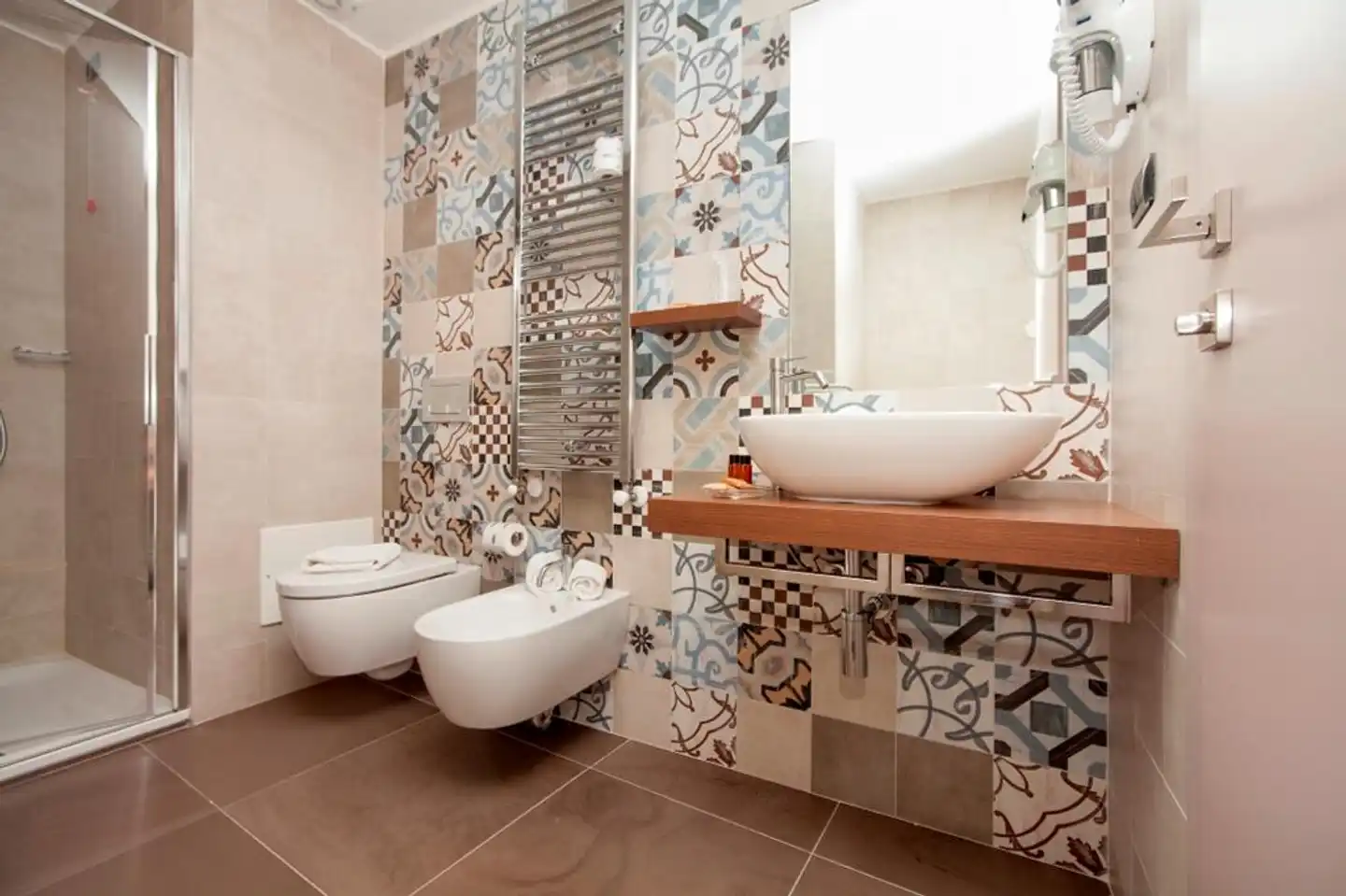 San Giorgio Palace Hotel Badezimmer