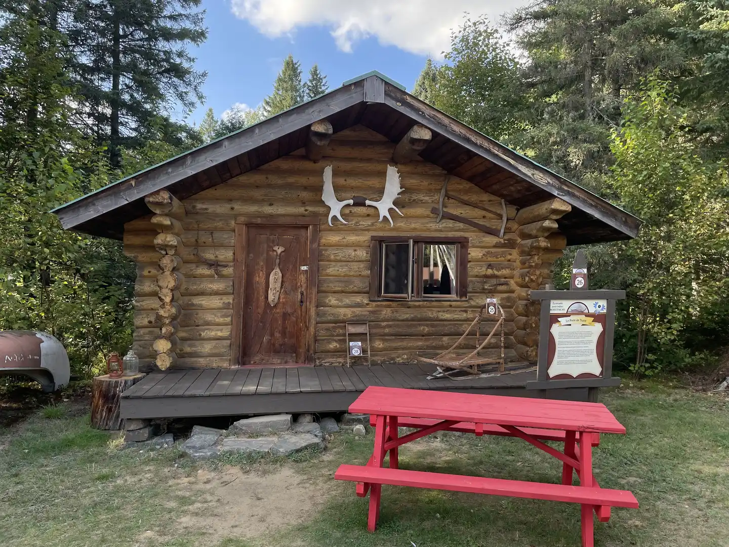 L'Auberge Refuge du Trappeur Aussenansicht