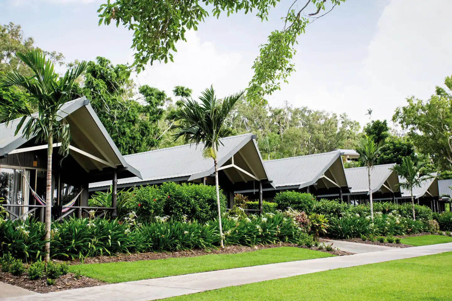Hamilton Island Palm Bungalows Garten