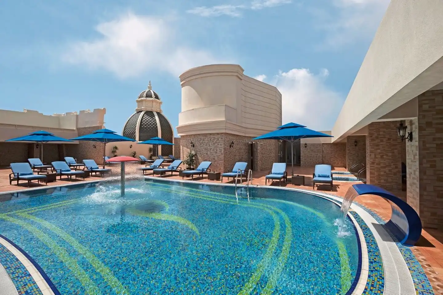 Royal Rose Abu Dhabi, Curio Collection by Hilton Pool