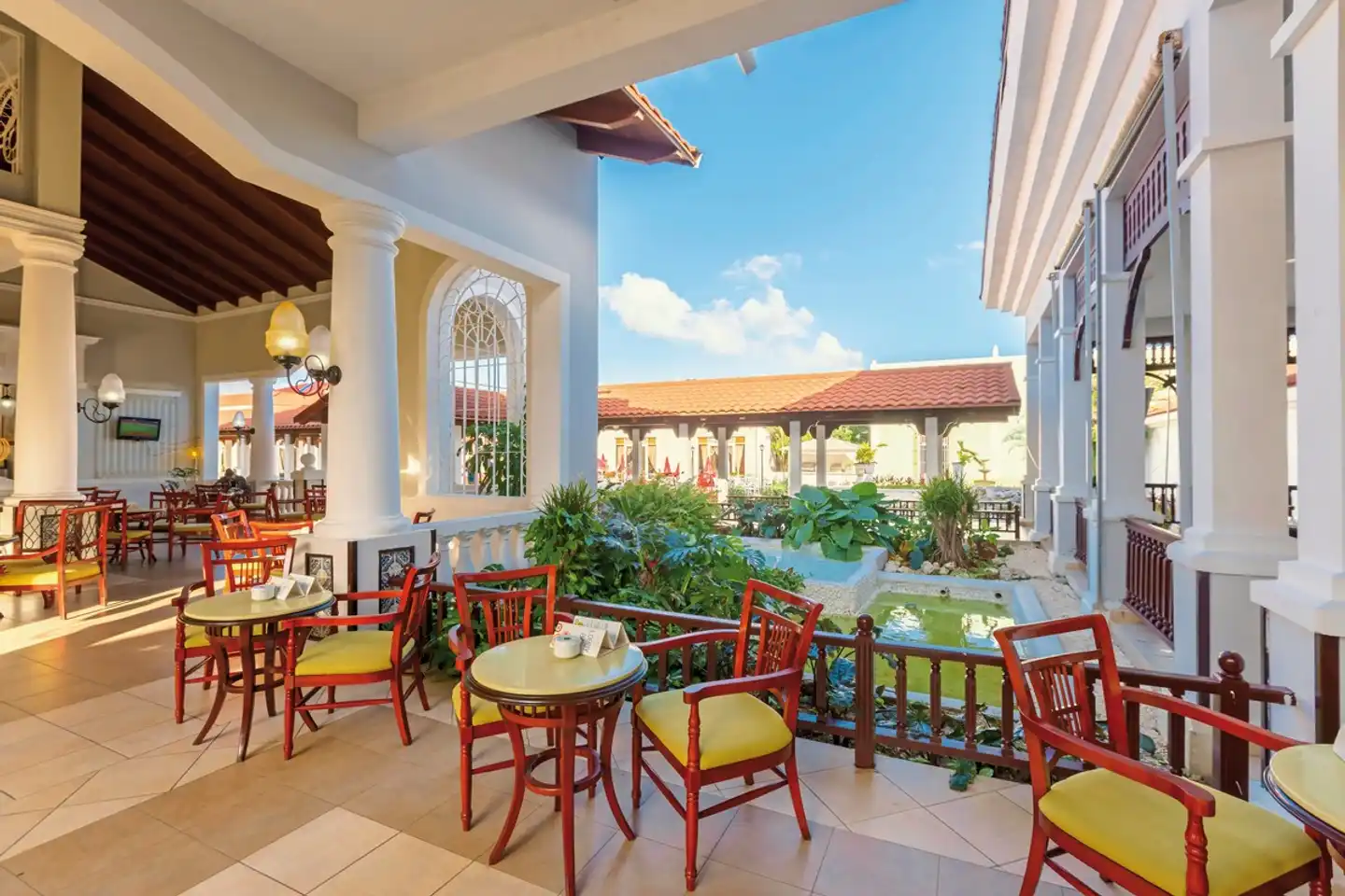 Memories Paraiso Beach Resort Terrasse