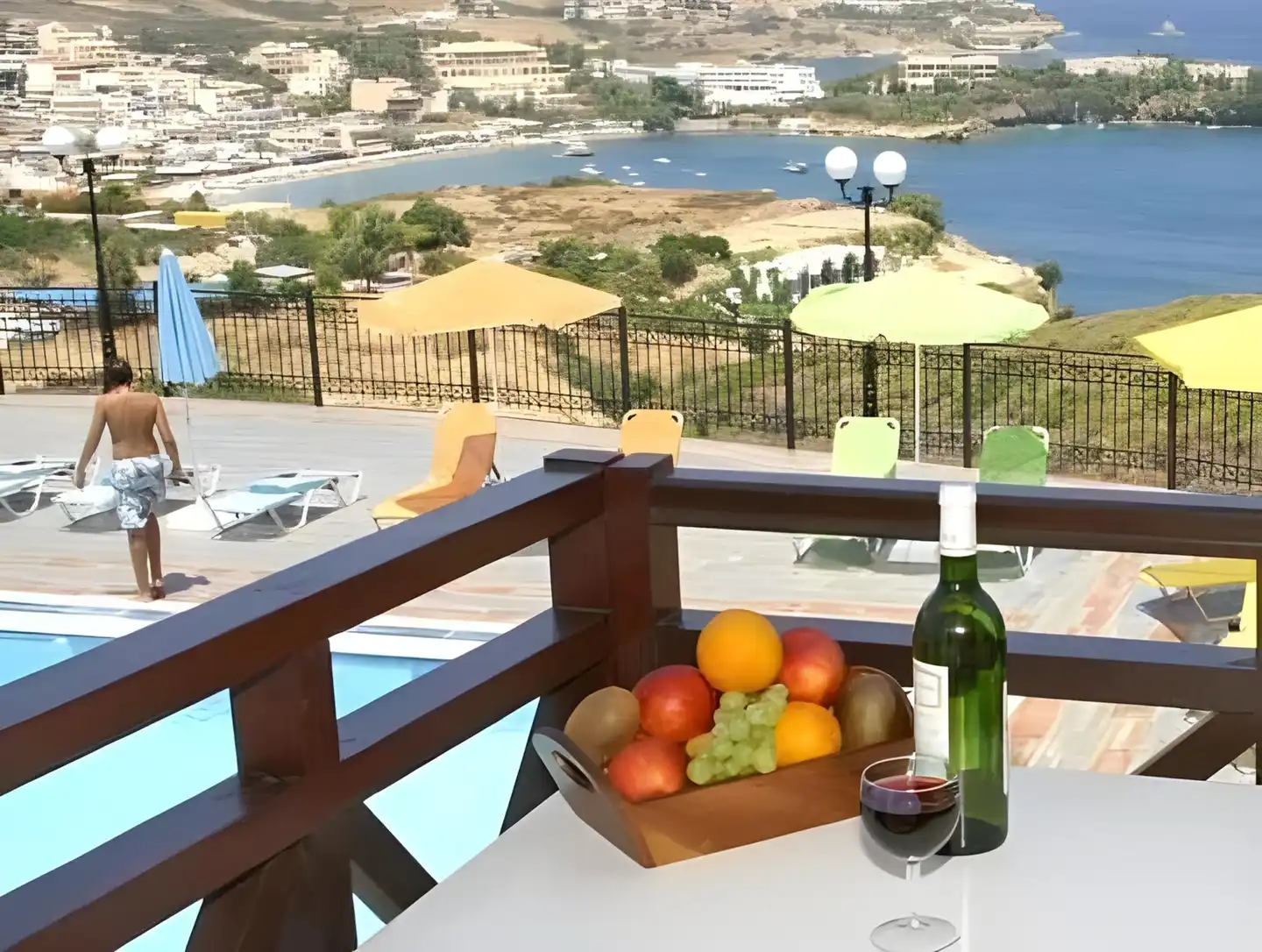 Pennystella Apartments Terrasse
