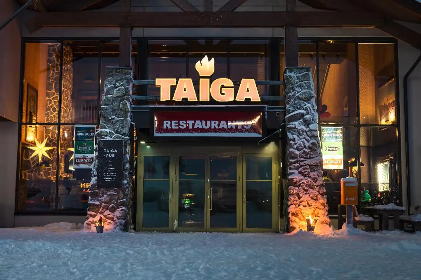 Lapland Hotel Saaga Aussenansicht