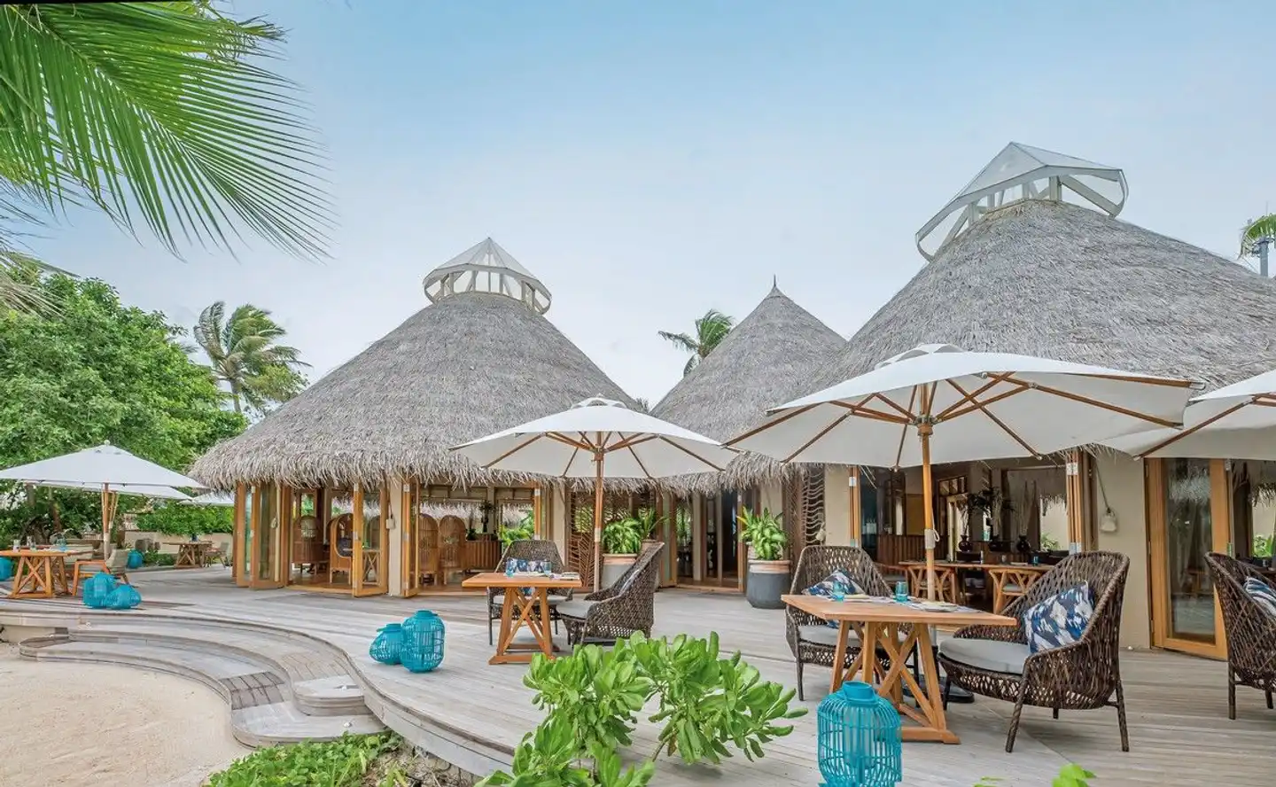 The Nautilus Maldives Terrasse