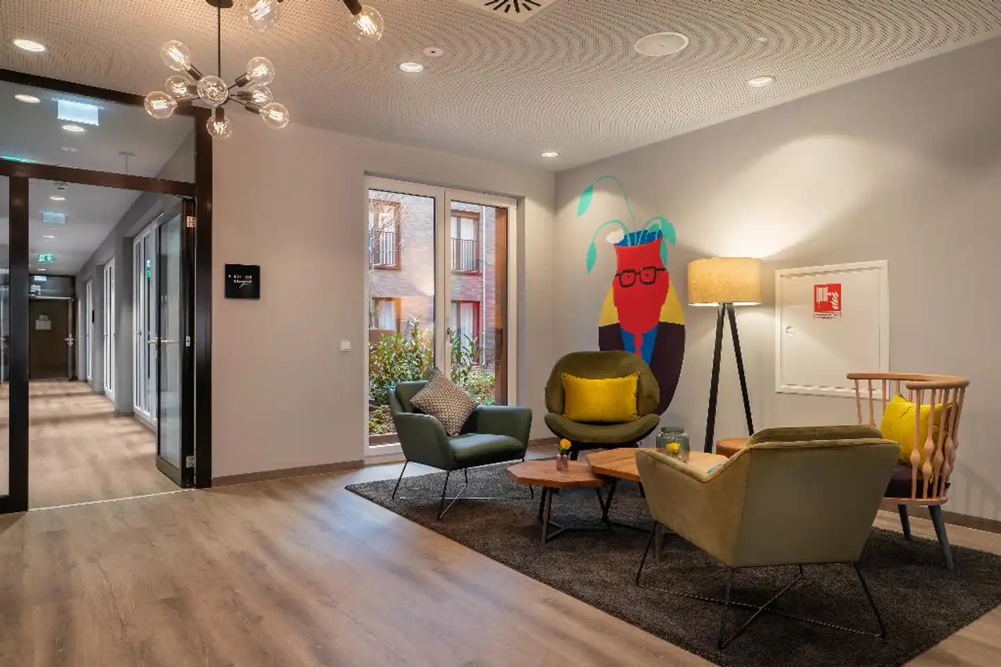 the niu Charly Lobby
