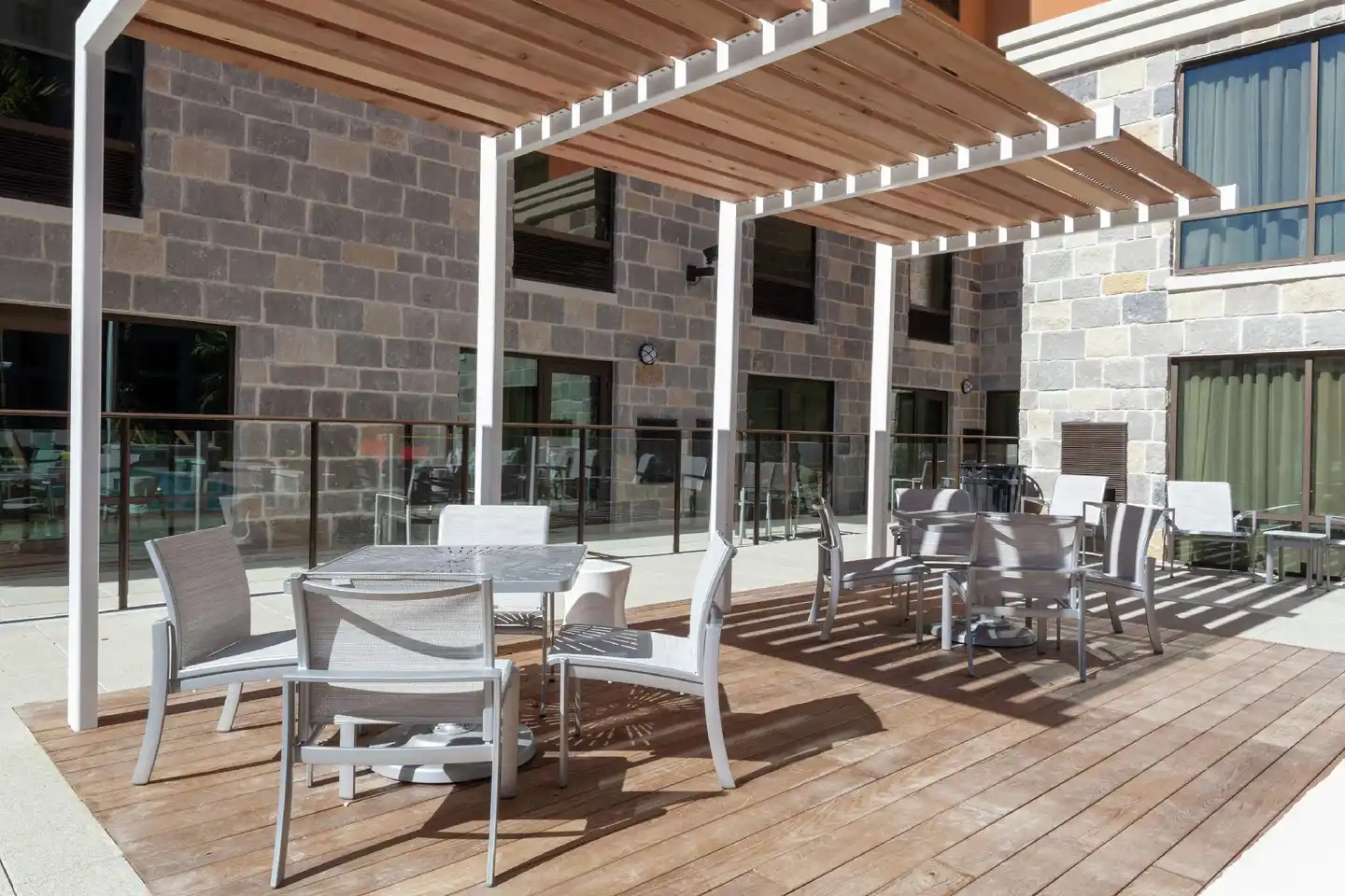 Hampton Inn & Suites San Antonio Riverwalk Terrasse
