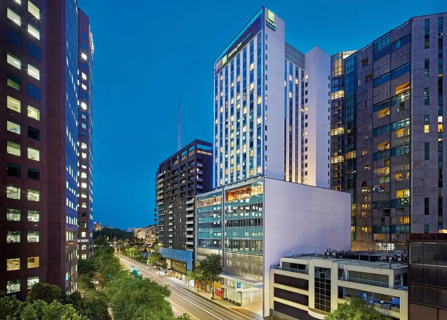 Holiday Inn Express Melbourne Southbank Aussenansicht