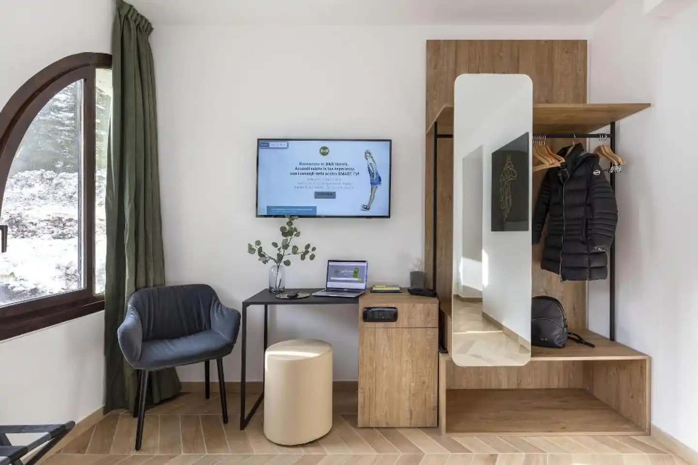 B&B Hotel Passo Tre Croci Cortina Wohnbeispiel