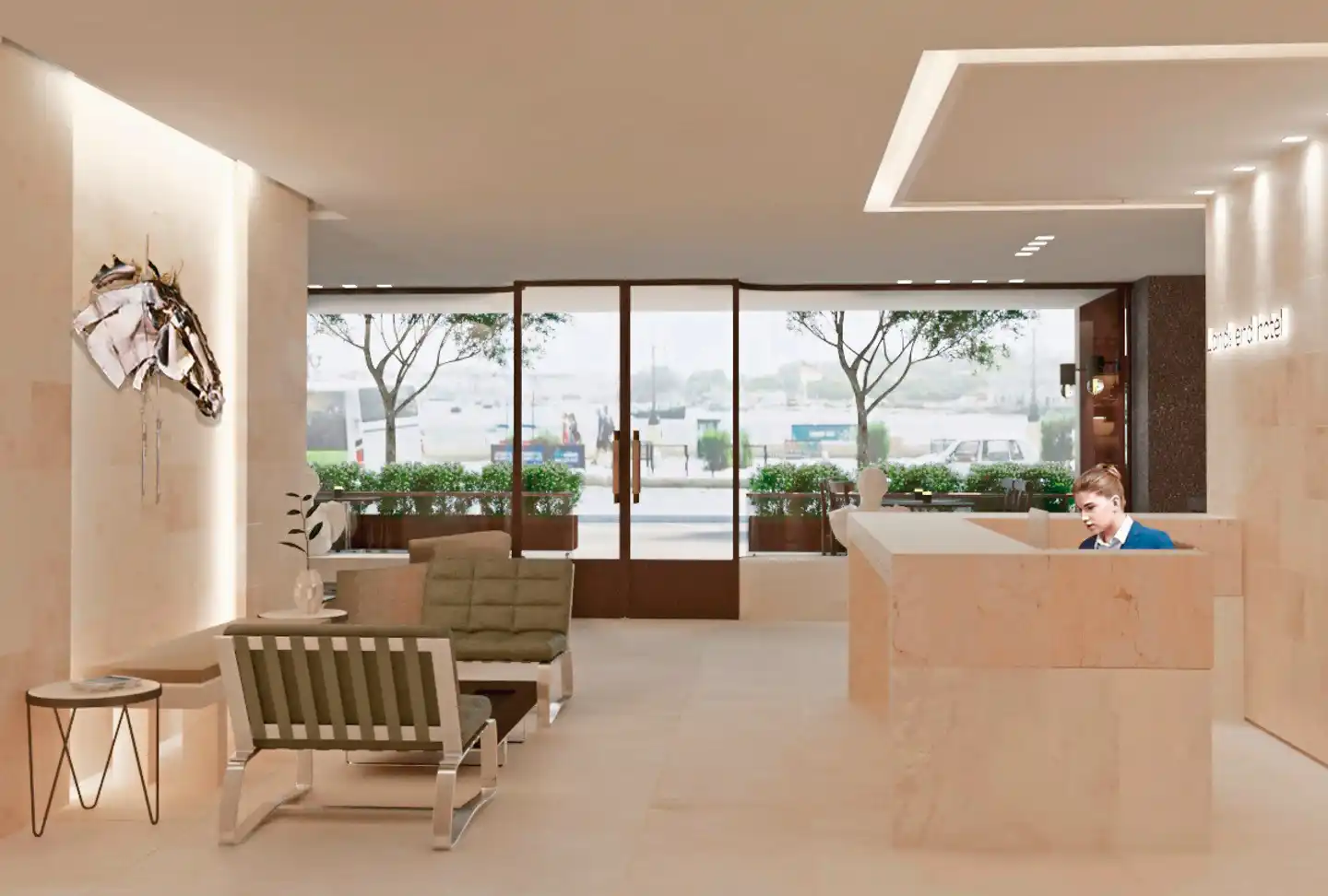 Land's End Boutique Hotel Lobby