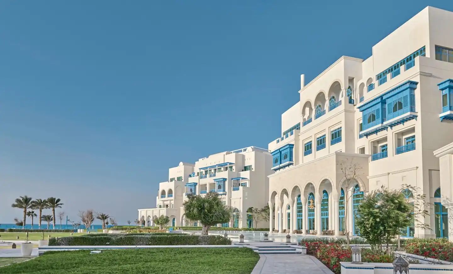 Hilton Salwa Beach Resort & Villas Aussenansicht