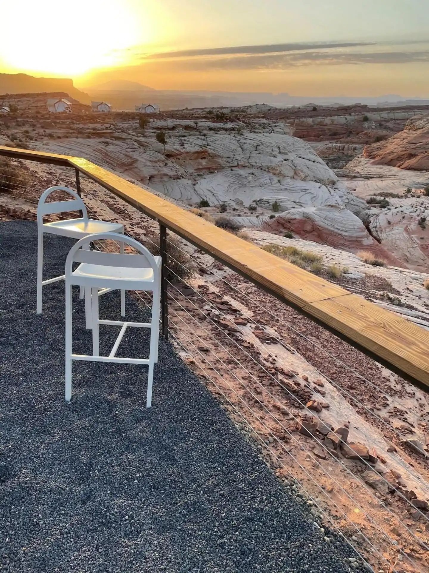 Under Canvas Lake Powell - Grand Staircase Terrasse