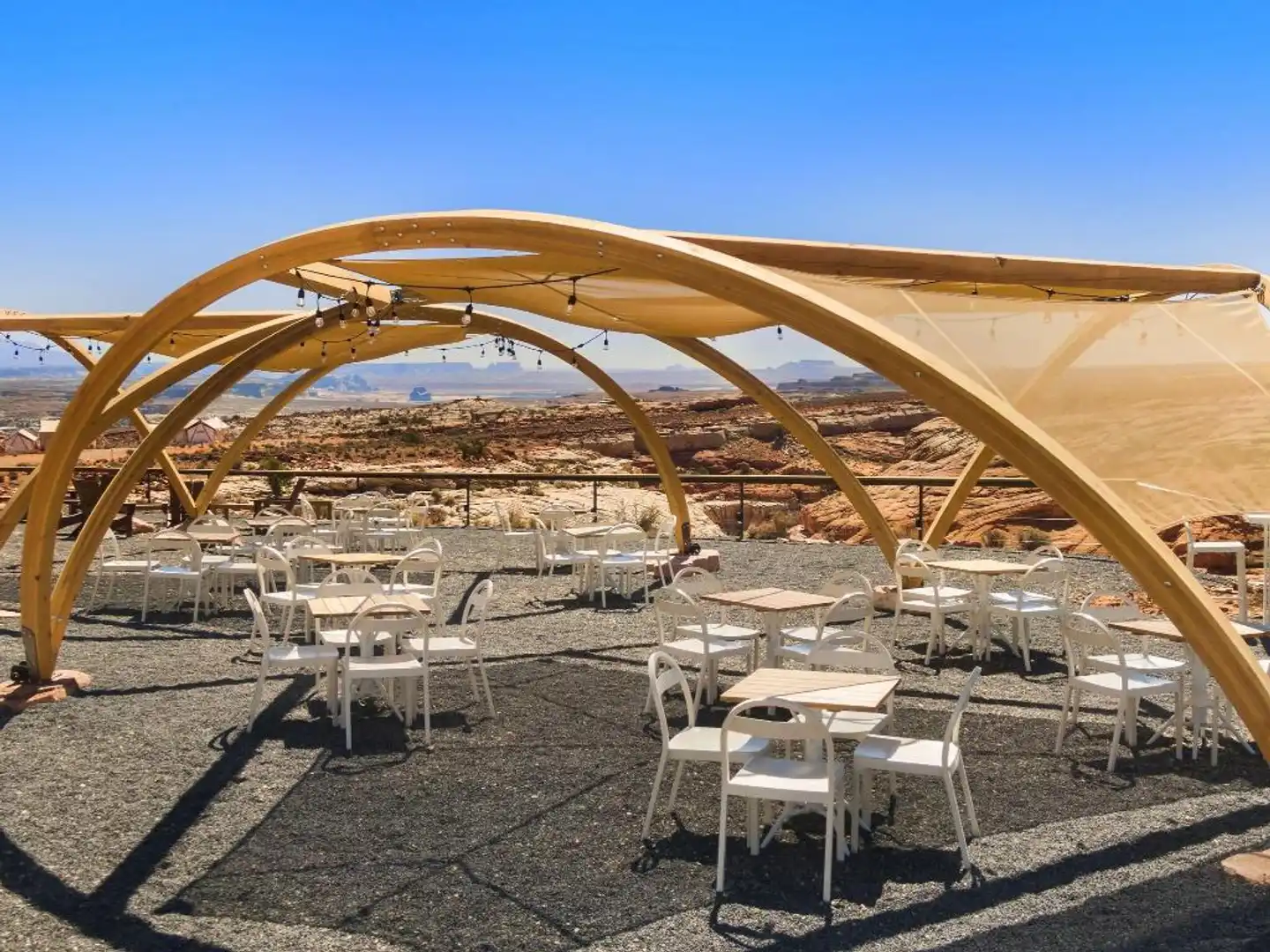 Under Canvas Lake Powell - Grand Staircase Terrasse
