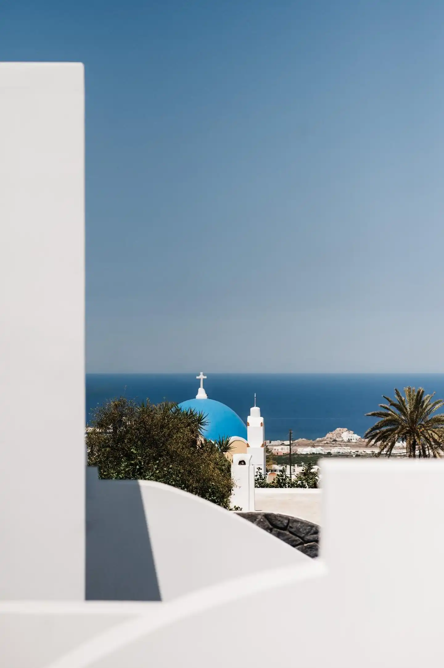 Amphitrite Suites Santorini Terrasse